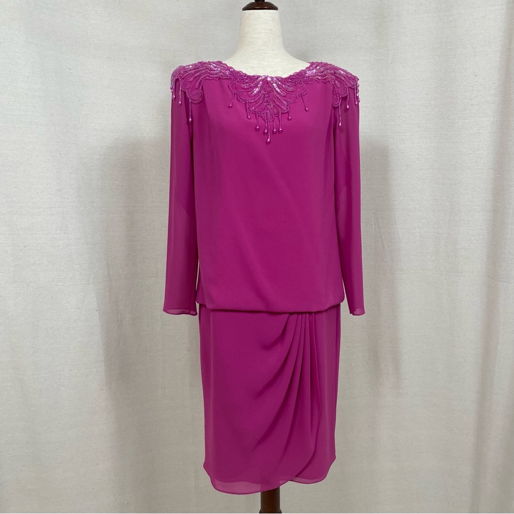 URSULA Of Switzerland Vintage Pink Dress Size 6